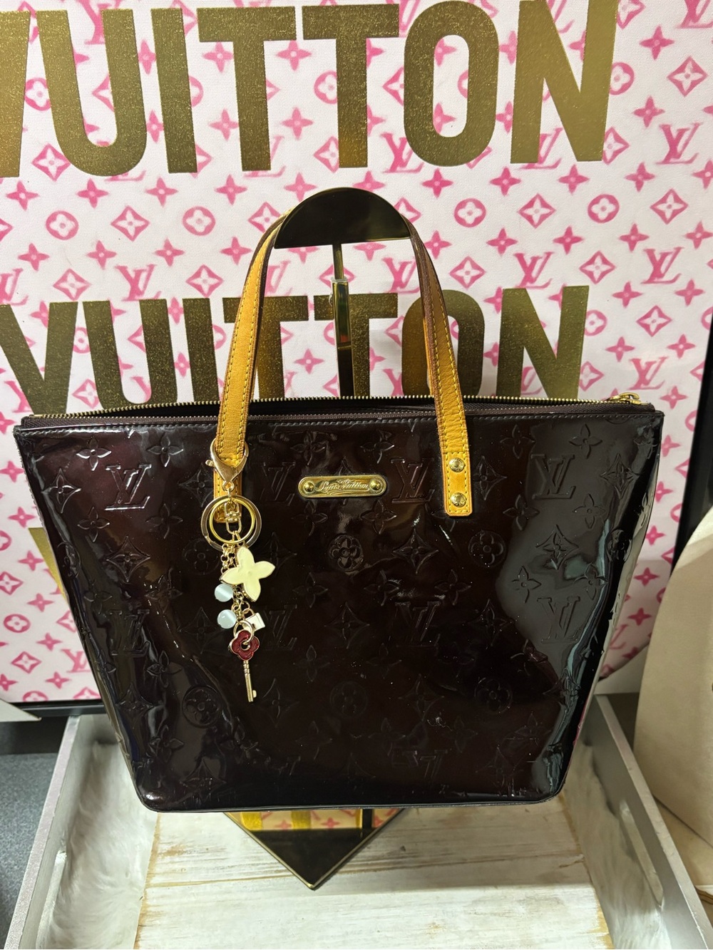 Louis Vuitton Vernis Bellevue bag bundle - Picture 5 of 16
